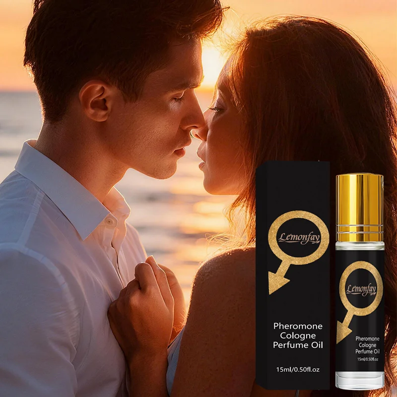

Lemonfay Pheromone Cologne Perfume Oil for Men Roll-On Long Lasting Attraction Scent 15ml/0.50fl.oz for Dating