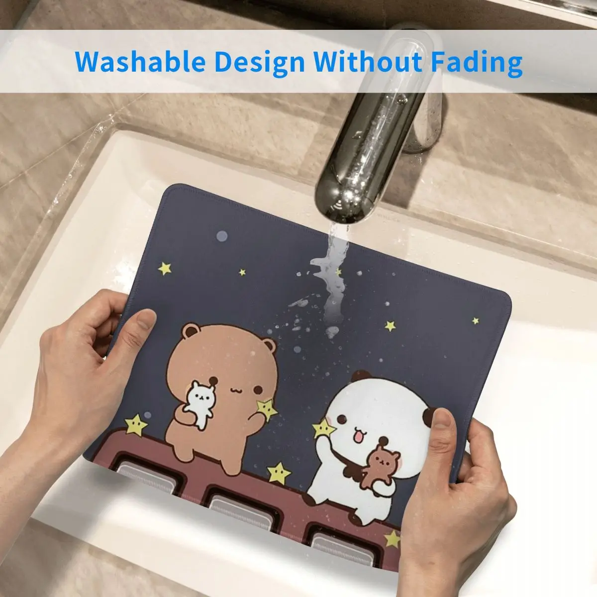 الخوخ و غوما Bubu Dudu بالون ماوس الوسادة الكمبيوتر لوحة المفاتيح ماوس حصيرة ألعاب الكمبيوتر المحمول حصيرة مكتب الملحقات الجدول الحصير