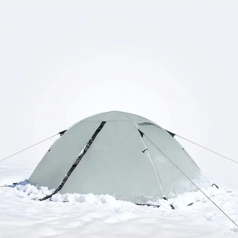 Ultralight Double Layer Camping Tent Waterproof Dome Shelter Aluminum Pole Hiking Backpacking Outdoor Adventure Gear