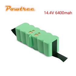 Powtree14.4V 6400mAh Rechargeable Battery Li-ion for iRobot Roomba 500 600 700 800 Vacuum Cleaner Battery 530 560 650 785