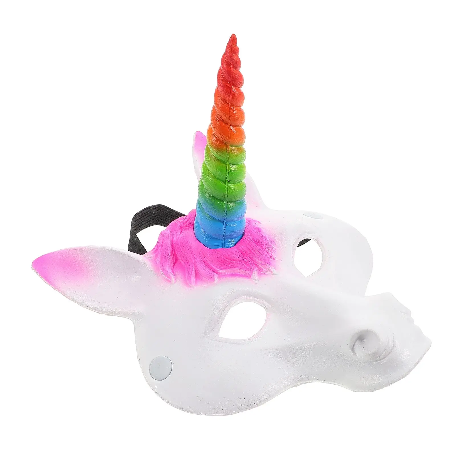 

3D Lightweight Unicorn Masks Funny Horse Mask Halloween Costume Masquerade Ball Masks Retro Animal Face Coverings For Kids Party