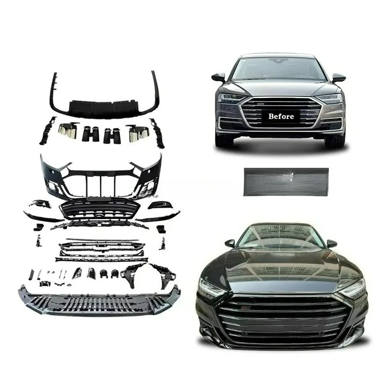 

Aggressive Style FORAudi A8/S8 2019 - 2023 To 2024 - 2025 S8 Bodykit Bumper Diffuser