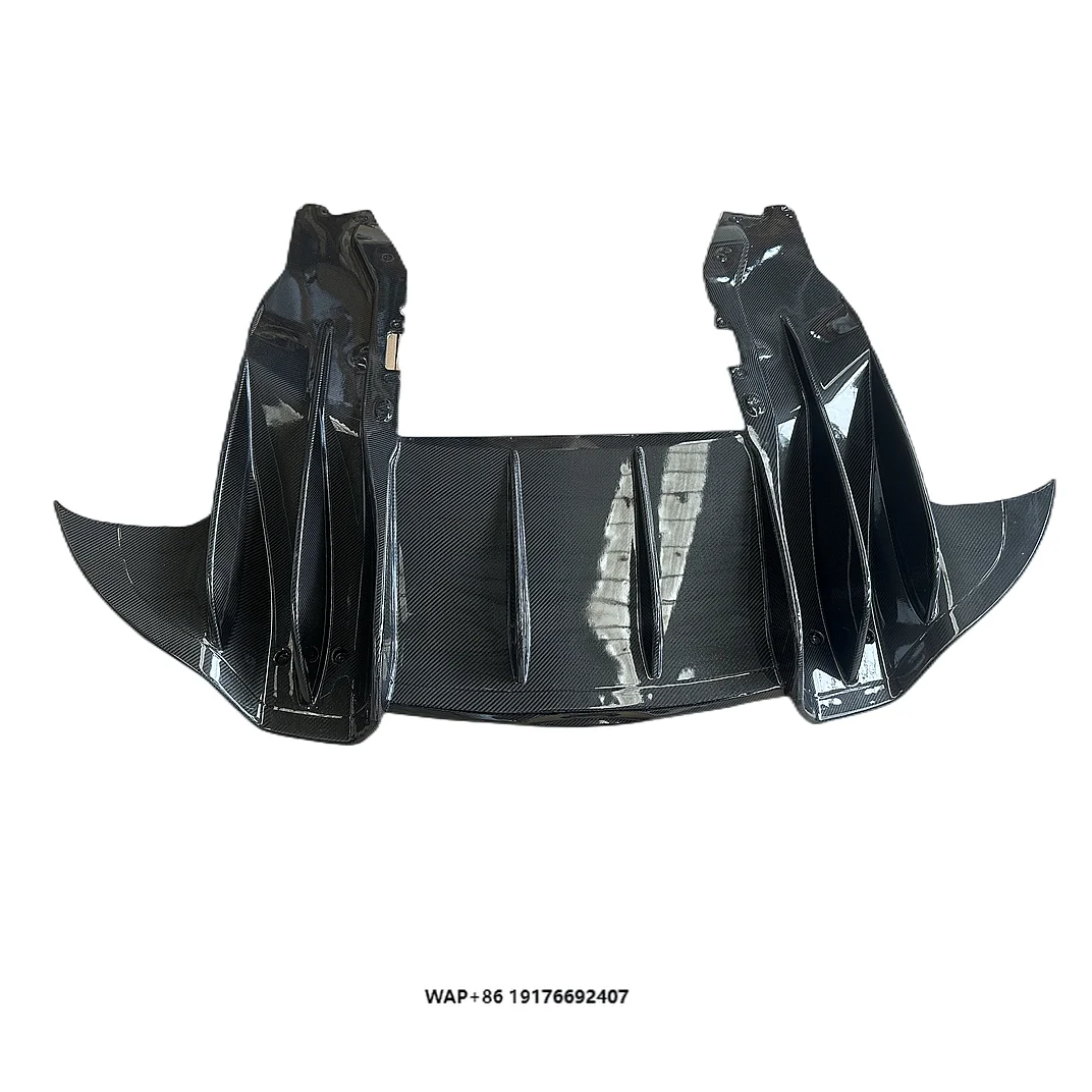 

For Mclaren 540C 570S Carbon Fiber Oem Style Rear Bumper Lip Diffuser