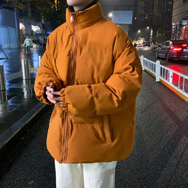 2022 Bông Tai Kẹp Nam Parkas Ấm Làm Dày Thời Trang Áo Oversize Mùa Đông Áo Khoác Nam Dạo Phố Hip Hop Áo Khoác Nữ Parkas 5XL