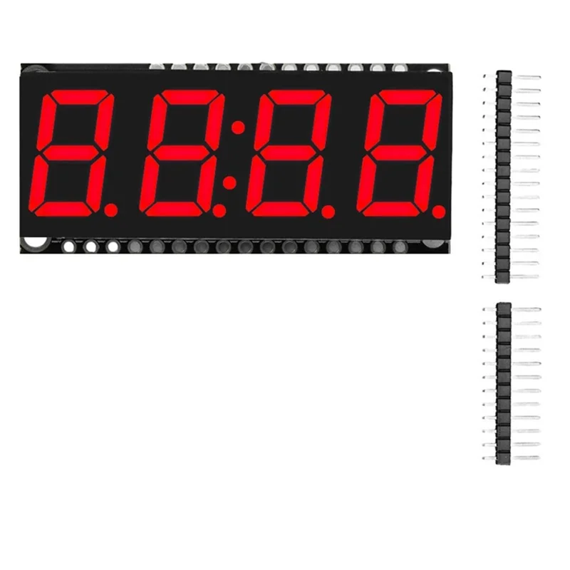 HT16K33 0.56" 4-Digit 7-Segment LED Display Module Time Clock Indicator Tube Module