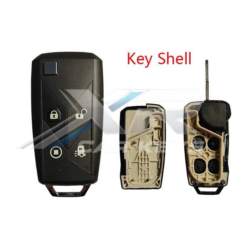 

Сменный корпус выкидного ключа-брелока с 4 кнопками для Renault Pickup Truck Lorry Gamma Series T C K