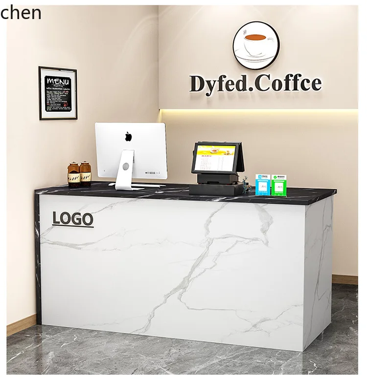 TQH6.24 Reception Desk Clothing Supermarket Milk Tea Shop Beauty Salon checkout page