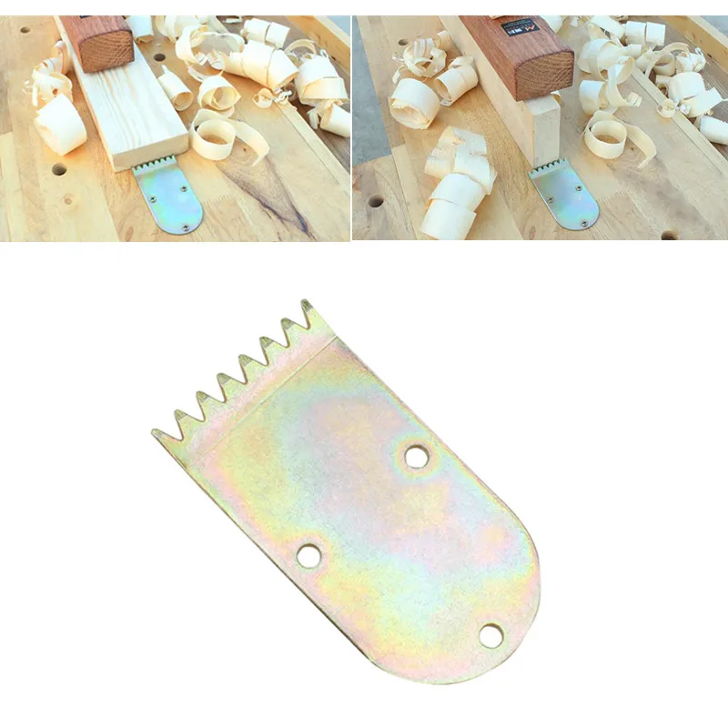 Carpenter Hand Planer Special Tools  Galvanized Iron Wooden Board Assistance Locator 8 Teeth Sharp Hardware Accessories