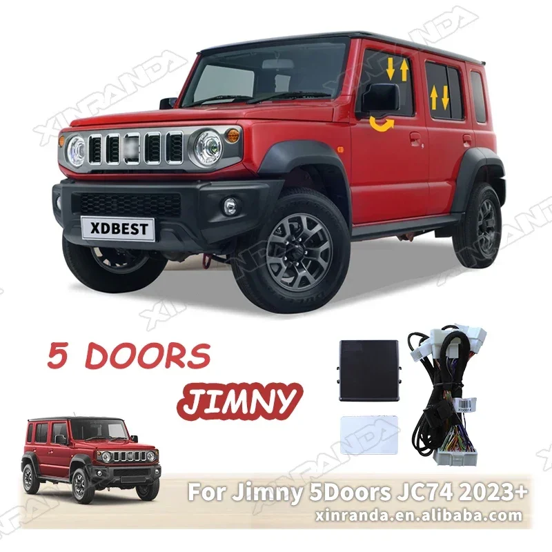 XL Jimny Automatic Window Closer One Click Window Up Auto Rearview Mirror Fold For Suzuki Jimny 5 Door JC74 2024 Left Hand Drive