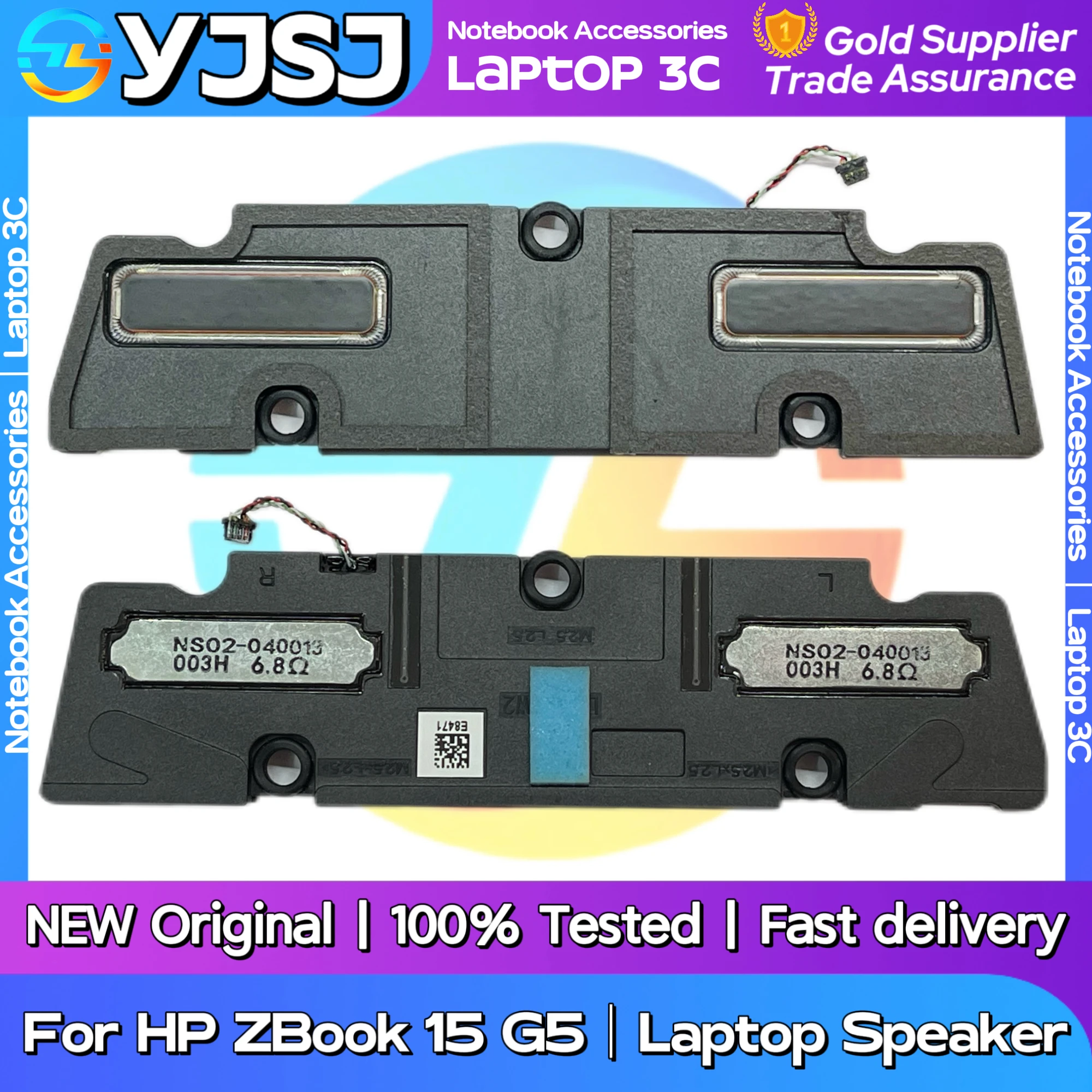 

New GENUINE Original Laptop Speaker For HP Zbook 15 G5 built-in speaker horn audio L28719-001