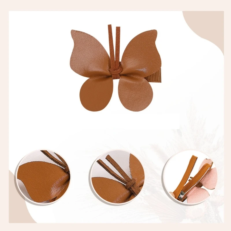 Butterfly Hairpins & Durable Hair Accessories Bundle of 10 for Toddlers