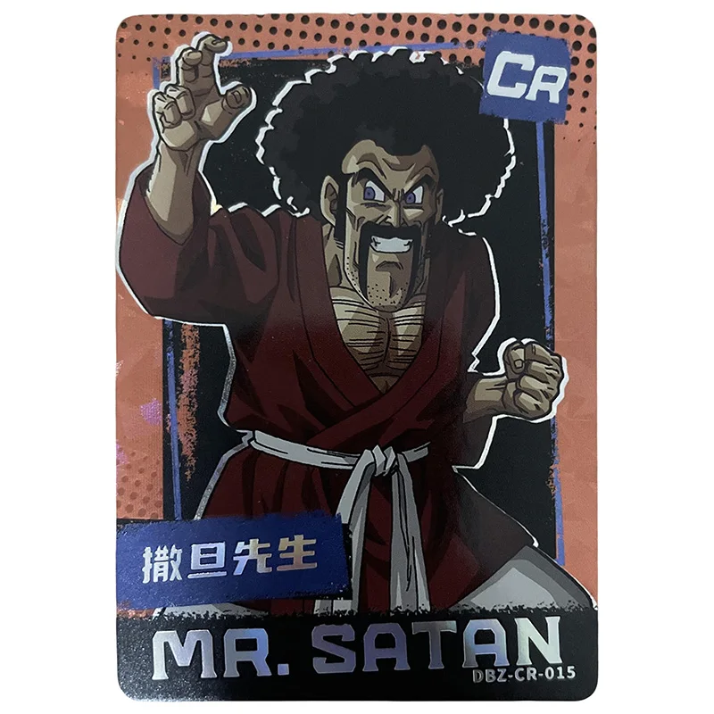 Anime dragon ball cr cartões colecionáveis frieza rei célula fria piccolo yamcha android 18 bulma bejita brinquedos para meninos presentes de aniversário