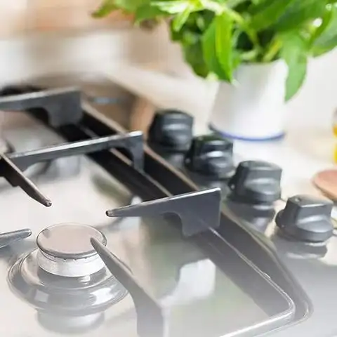 4Pcs Plastic Gas Stove Control Knobs Replacement Set for Oven Cooker Hob Benchtop Burner - General Range Knob