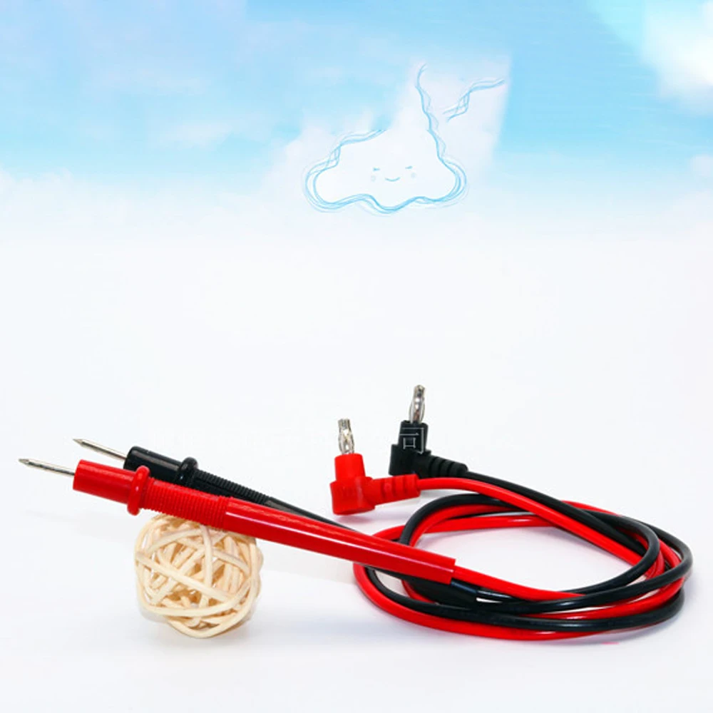 1 Pair Universal 1000v 10A Probe Multimeter Test Leads For Digital Multi Meter Tester Lead Probe Wire Pen Cable Tool 70cm