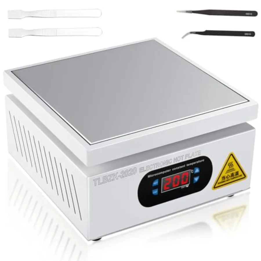

700W 110V Soldering Station Hot Plate LED Microcomputer Electric Preheat Rework Heater Lab