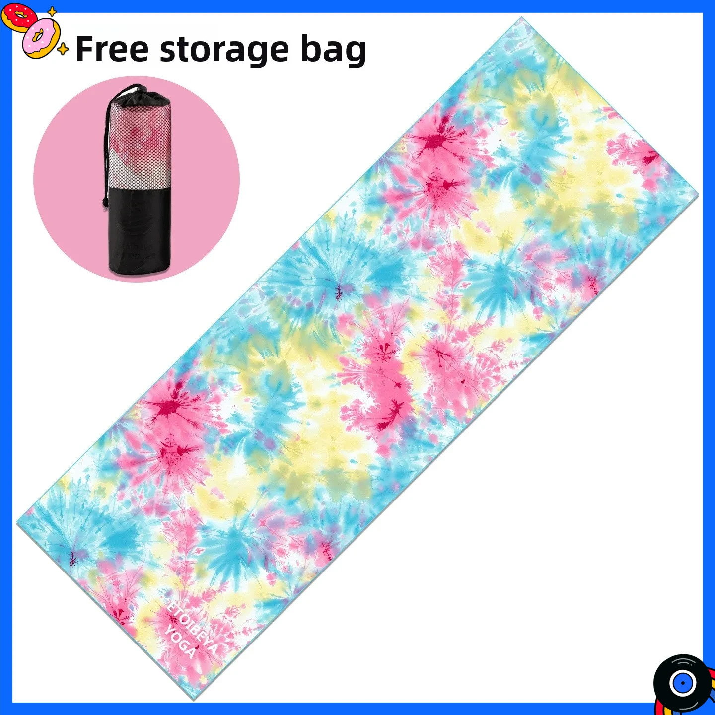 

Bestseller Non-slip Point Yoga Towel, Non-slip Mat Yoga Mat Sweat-absorbing Portable Sports Towel Yoga Towel