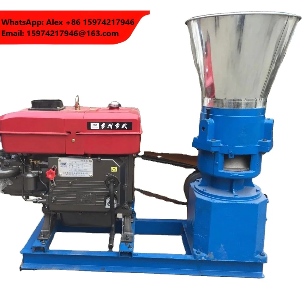Animal Poultry Cattle Chicken Fish Feed Mini Pellet Making Machine For Livestock Feed