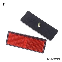 Reflectors Reflective Plate For Electric Scooter Citycoco Trike Motorcycle Bicycle Vehicle Moped Light Reflectionn Free