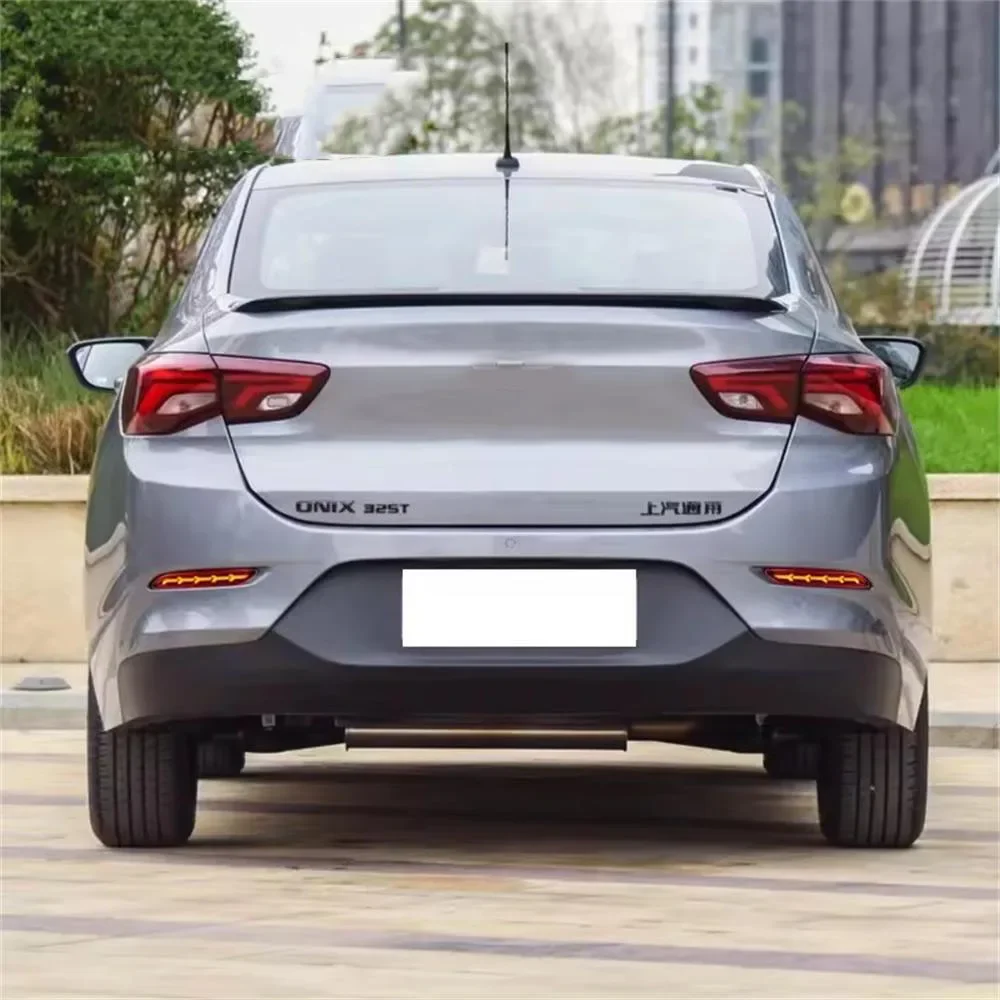 Car Accessories Rear Bumper Reflector LED Lights For Chevrolet Onix 2019 2020 2021 2022 Fog Light Tail Lamp Turn Signal view 2