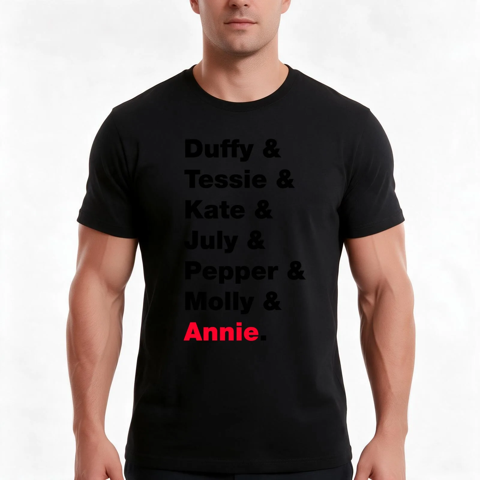 Annie the Musical - Orphans T-Shirt, Summer Casual Cotton Tee, Oversized Streetwear Tops, Vintage Graphic Print, 100% Cotton