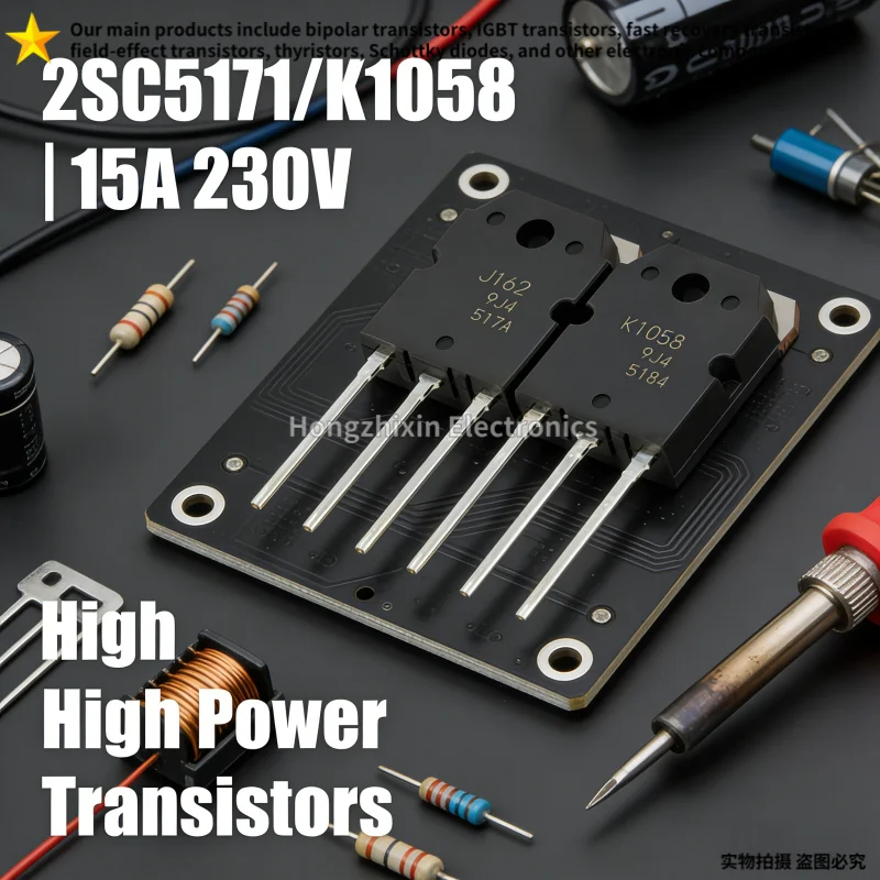 10 pz nuovo 100% qualità 2 sk1058 K1058 2 sj162 J162 TO-3P MOSFET