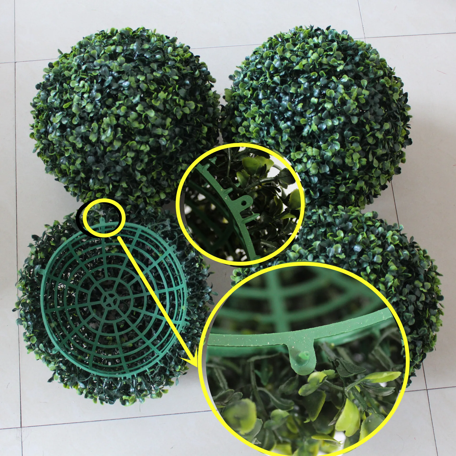 

5 Pcs Plastic Floral Ball Rack Wear Resistance Wedding Decorations Arranging Flower Holder Grass Ball Frame