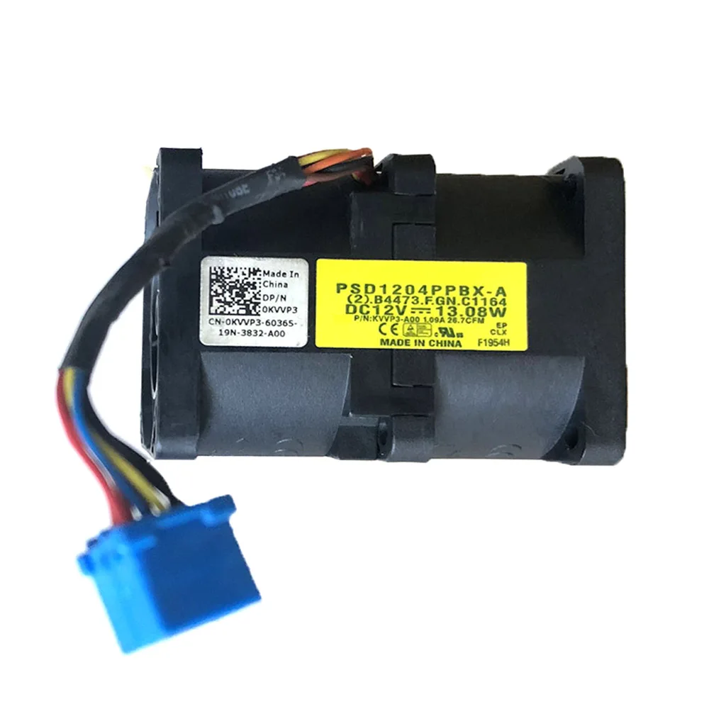 

Server Fan For DELL For PowerEdge R610 0KVVP3 KVVP3-A00 PSD1204PPBX-A DC12V 13.08W