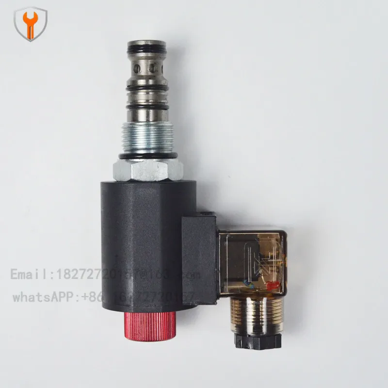 Threaded cartridge solenoid buffer valve SV-10H-NCP code training machine, brick machine