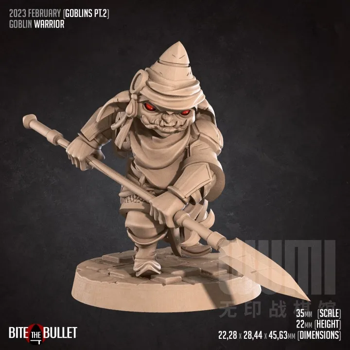 Miniatur Resin Model Goblin Queen, Alchemist, biksu, badut, pencuri, prajurit DND pion Model tidak dicat