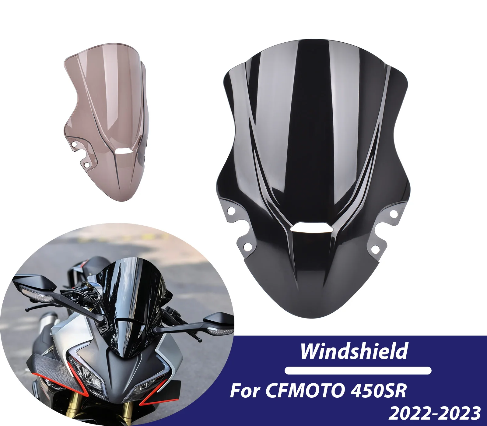 Motorcycle Windshie…