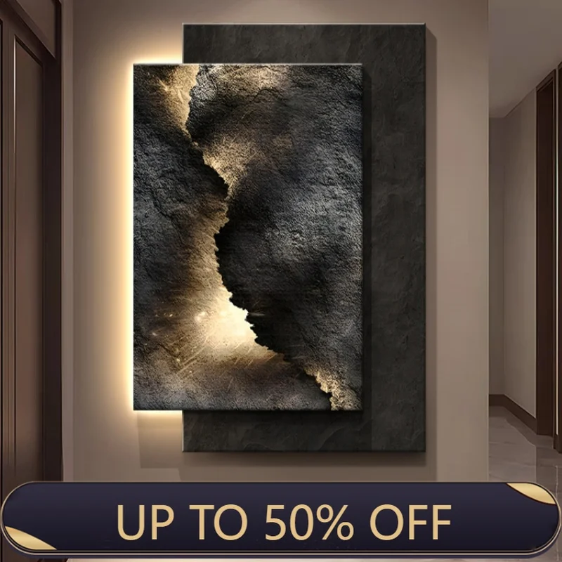 Luxury LED Sandstone Wall Lamp For Indoor Living Room Corridor Hallway Kitchen Hotel LustreHome Decoration Modern Mural Light