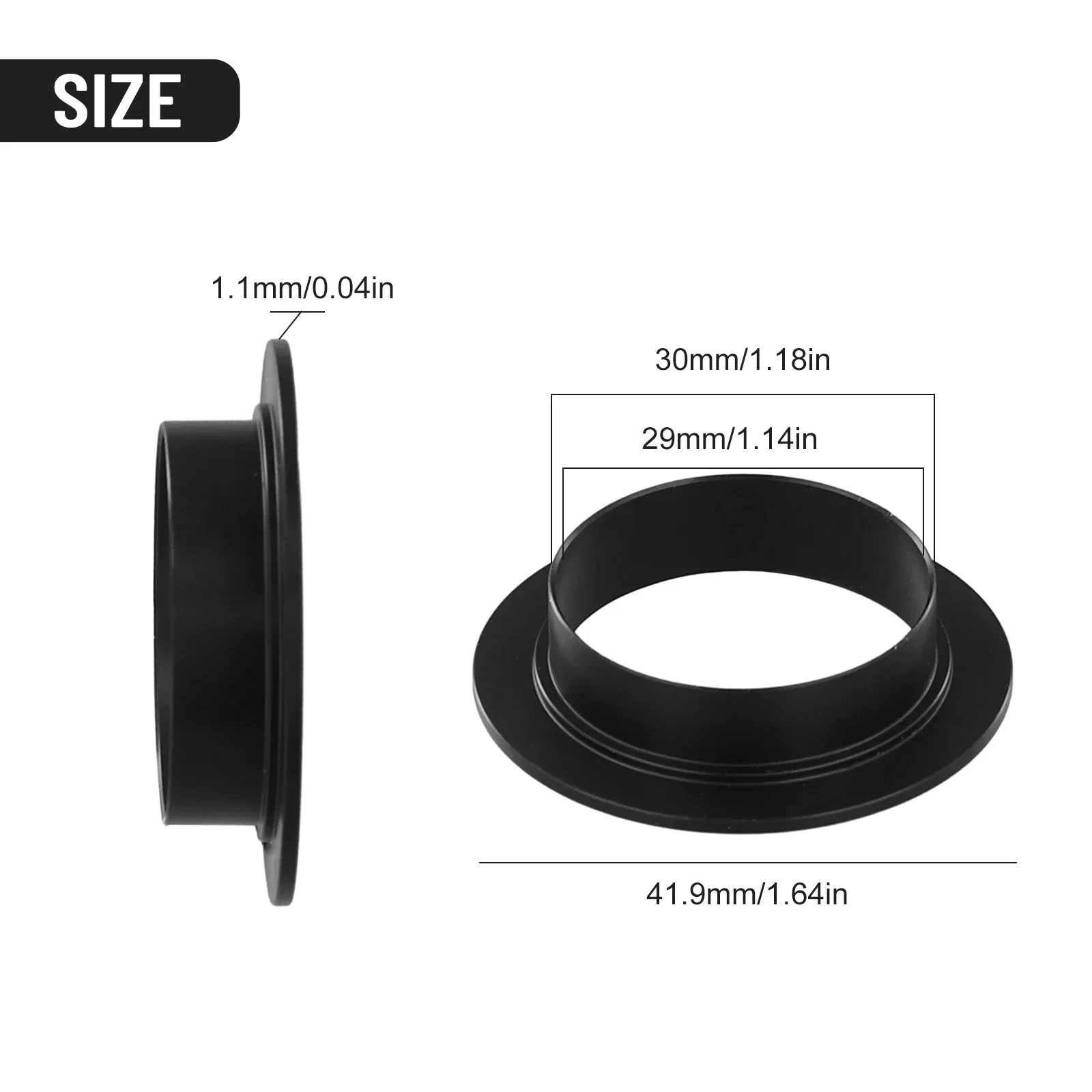 For DUB For BSA BB Diameter Bicycle BB Shaft Bearing Cap Press-in Cover Dustproof Waterproof ROAD MTB Bike Parts Mountain Bikes