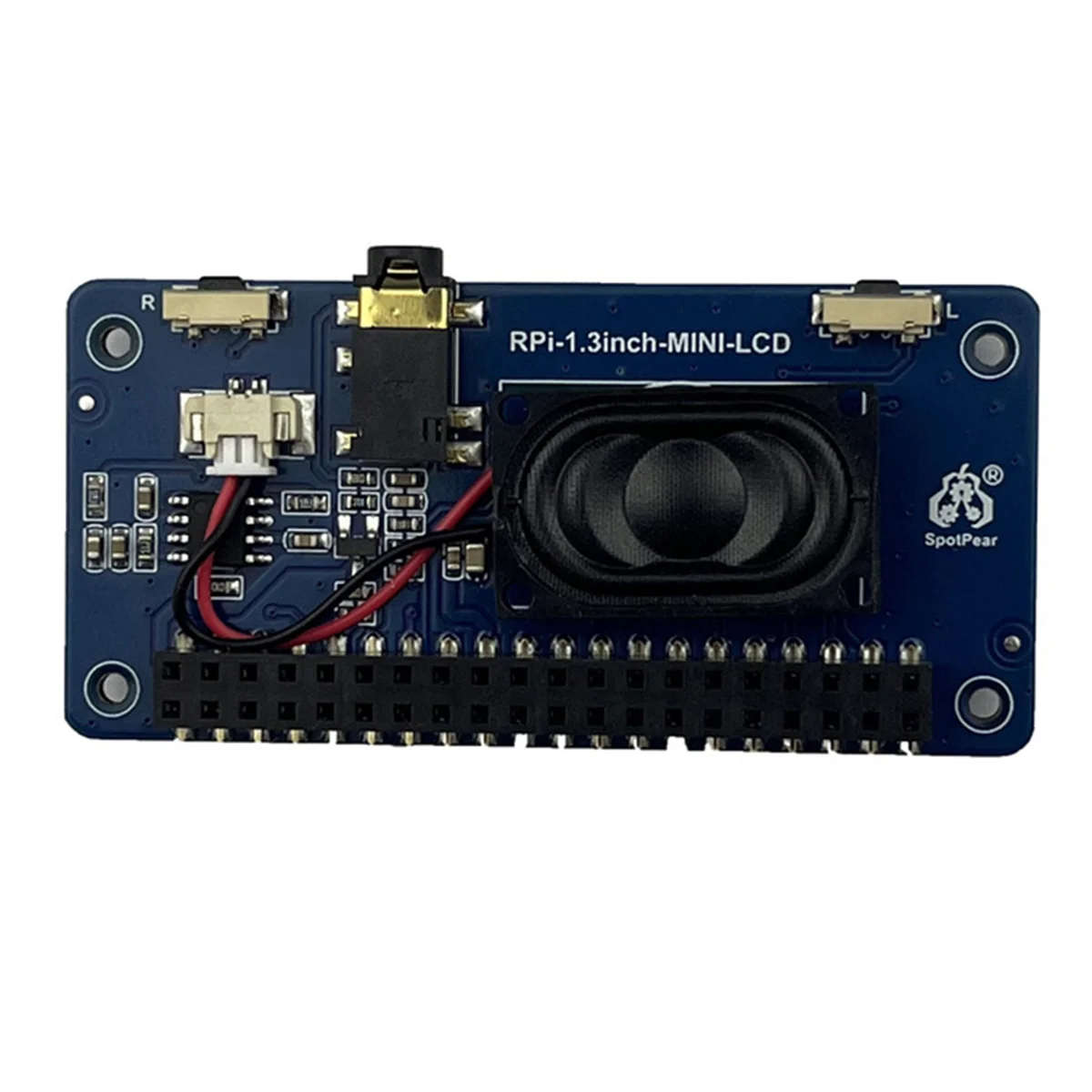 

For Zero 2W /3B/4B/PI5 Module Display 1.3 Inches LCD with Game Buttons and Speaker Module