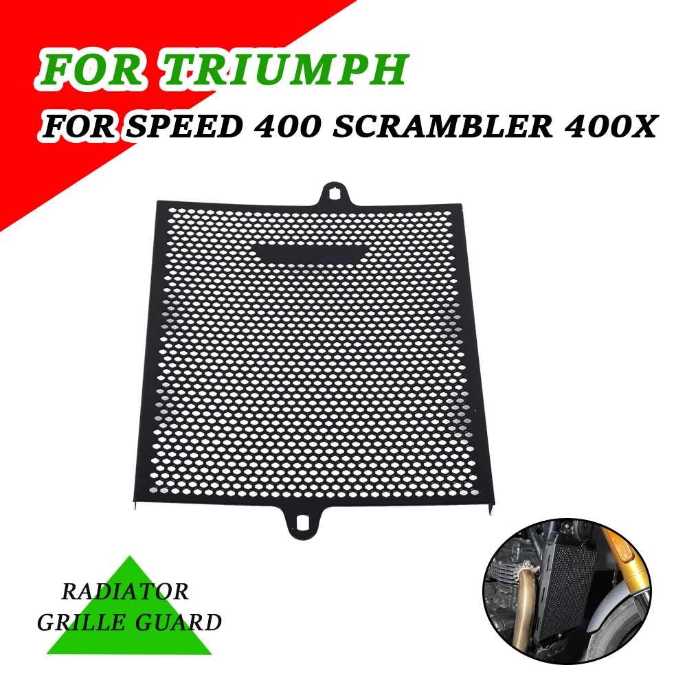 For Triumph Scrambler 400X 400 X Scrambler400X Speed 400 Speed400 2024 Accessories Radiator Guard Grille Radiator Grill Cover