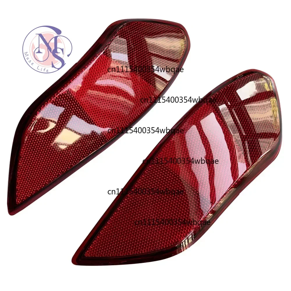 Car Rear Bumper Lights Cover Tail Fog Lamp Reflector For Porsche Cayenne 2011- 2014 95863110500 95863110600 Rear Signal Lamp