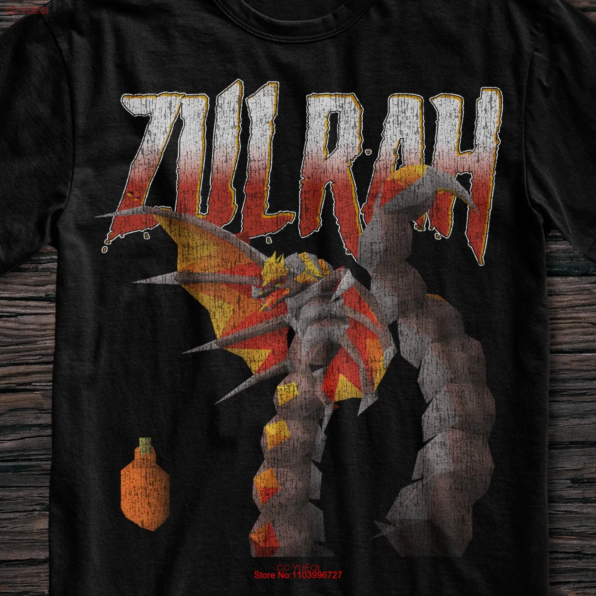 Vintage Zulrah Magma OSRS T Shirt long or short sleeves