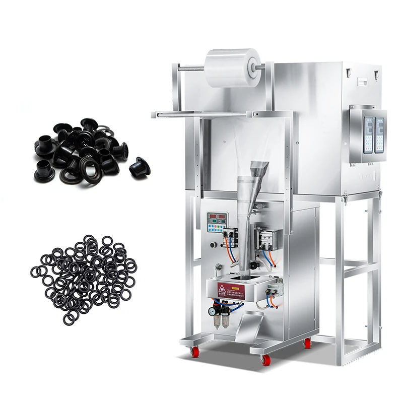 Automatic Weighing Buttons Bolts Plastic Parts Hardware Screw Counting Packing Machine