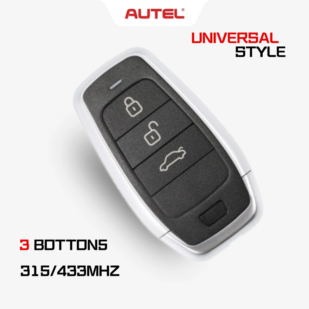 Autel Independent Universal Smart Key 3Buttons IKEYAT003BL 315 433 mhz Car Remote