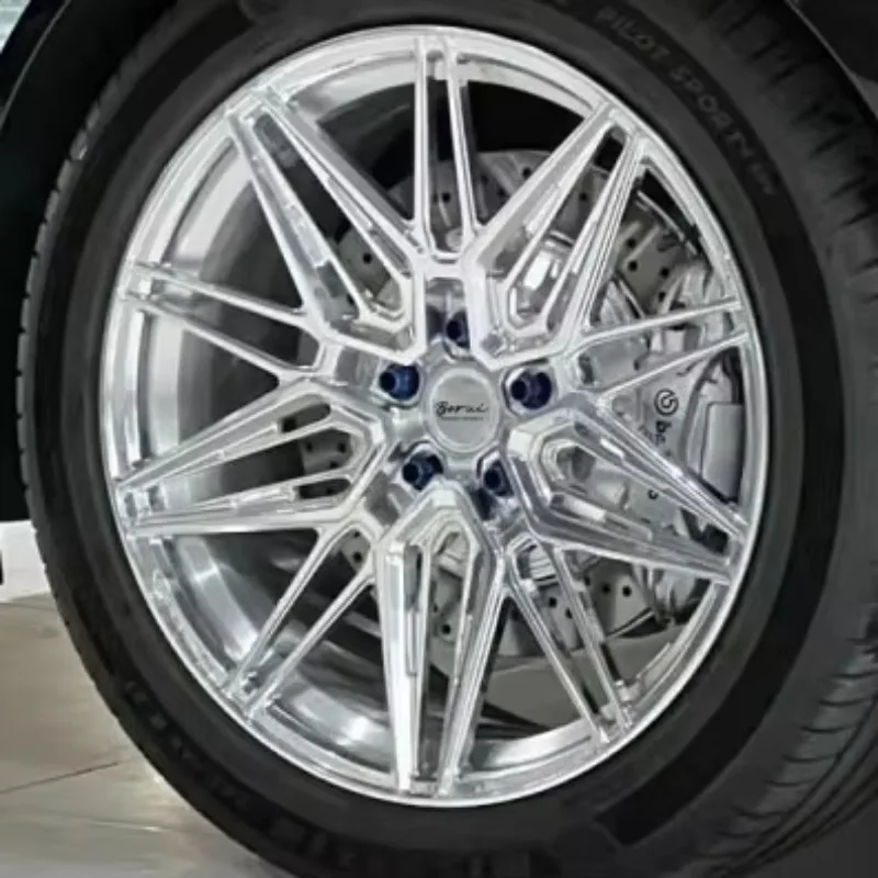 

Borui Forged Wheel High Quality Forged Monoblock Wheels 19 21 24 26 Inch 5x114.3 5x112 5x130 Car Wheel For Benz For Bmw ForAUDI