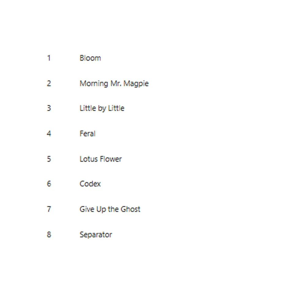 Radiohead The King of Limbs CD 2011 8ème album de studio Enregistrements électroniques expérimentaux Rock XL Article de collection scellé original