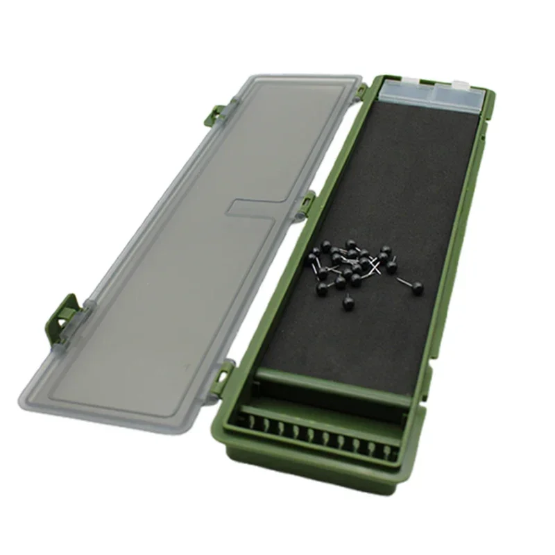 Boîte à accessoires de pêche à la carpe avec 20 épingles, pour montages Chod, Helicopter et Ronnie, accessoires de pêche à la carpe