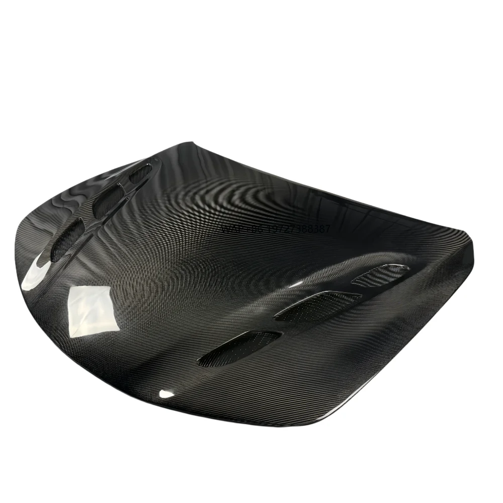 

Premium 3K Carbon Fiber 6-Hole Engine Hood for | Vacuum Process, UV-Resistant, Perfect Fitment