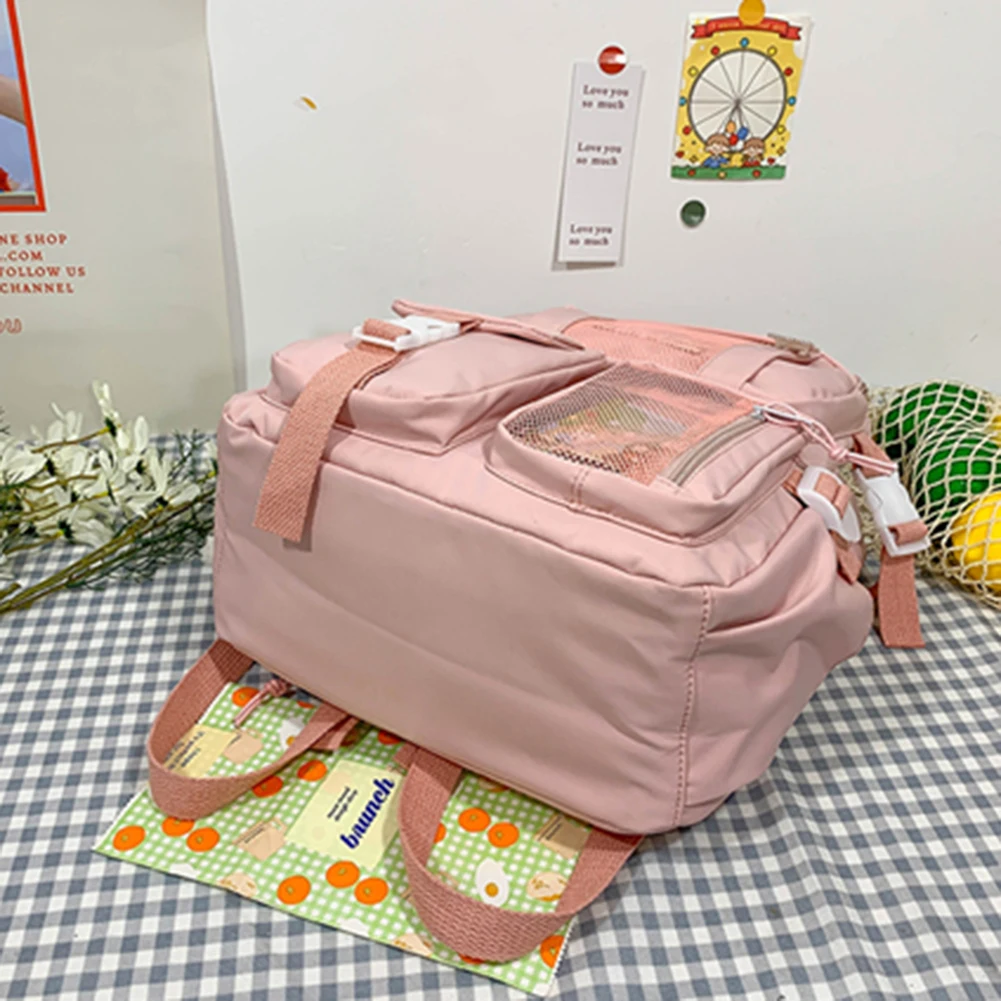 School Backpack Lightweight Rucksack Travel Daypack Cute Aesthetic Backpack with Handle Computer Bag with Multi Pockets for Gift