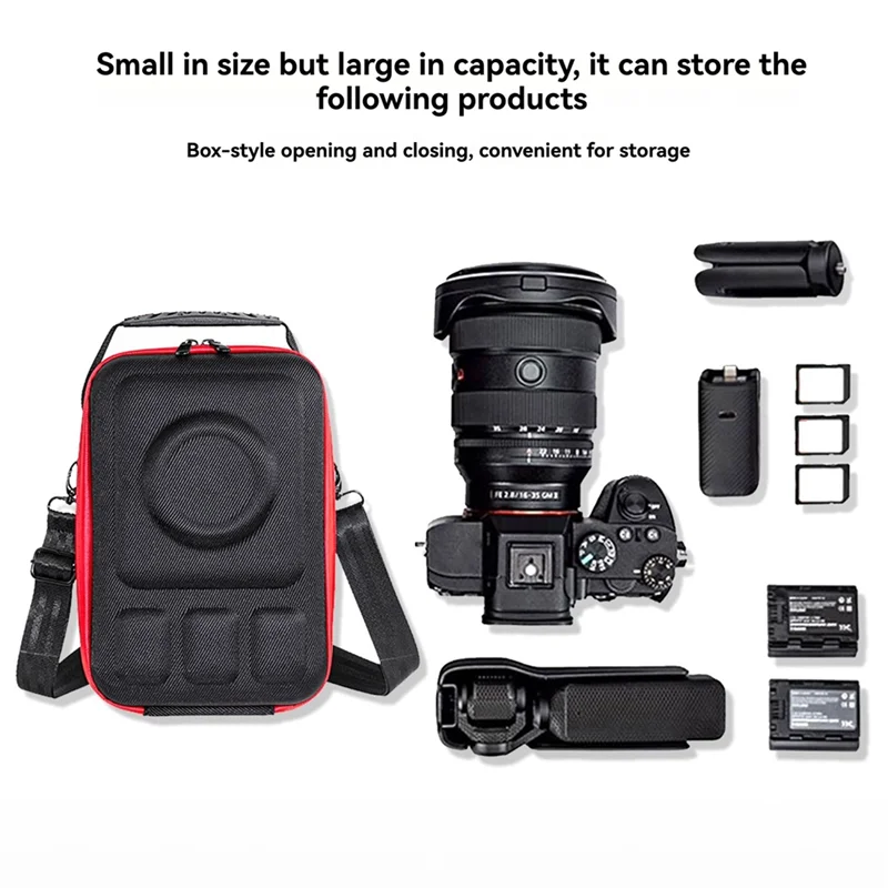 A92Z Carriers For Canon EOS Rebel T7/R50 R6 Mark II/R100 Photography Equipment Water Resistant Shell Padded Interior Black Green