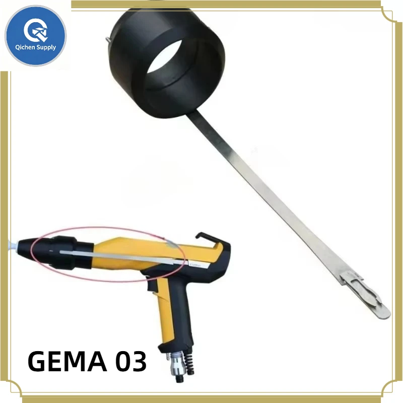 Super Corona Conductive Discharge Ring Compatible with GM-FLEX GA03GM03 Electrostatic Powder Coating Spray Gun Spare Accessories