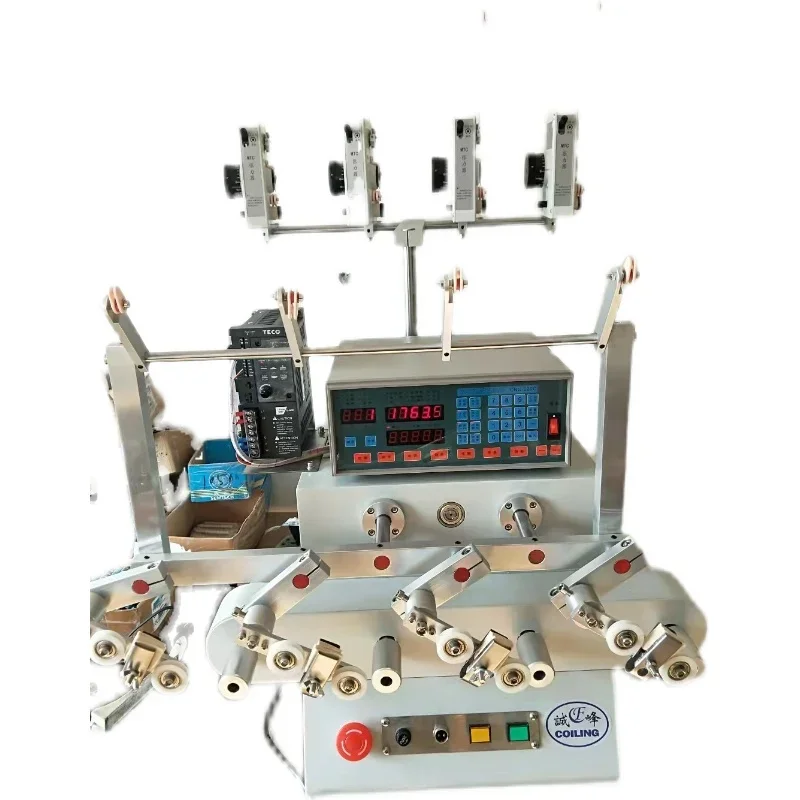 

Customized multi head, micro, electromagnetic, coil winding machine