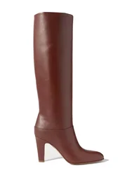 2025Women's Autumn and Winter New Knee High Boots, Round Toe Fashionable Slim Fit High Heels, Size 34-46 Medium Long Boots