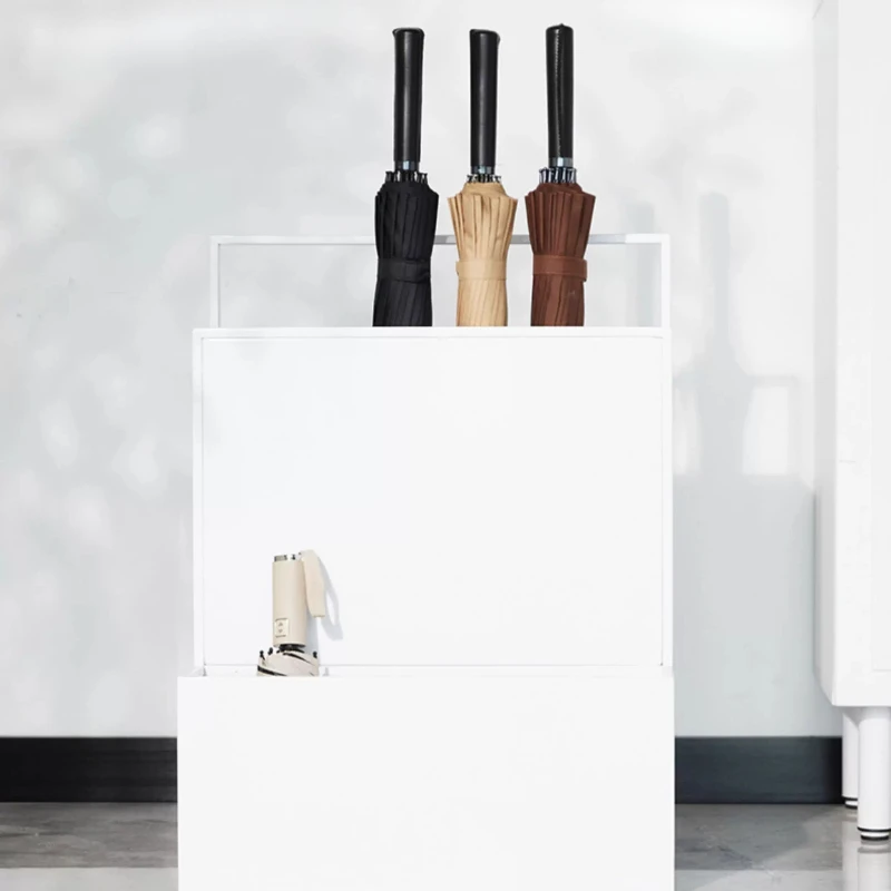 

‌ Современная подставка для зонтов, металлический держатель большой емкости, нержавеющее хранилище для прихожей, высокий напольный органайзер для домашнего офиса