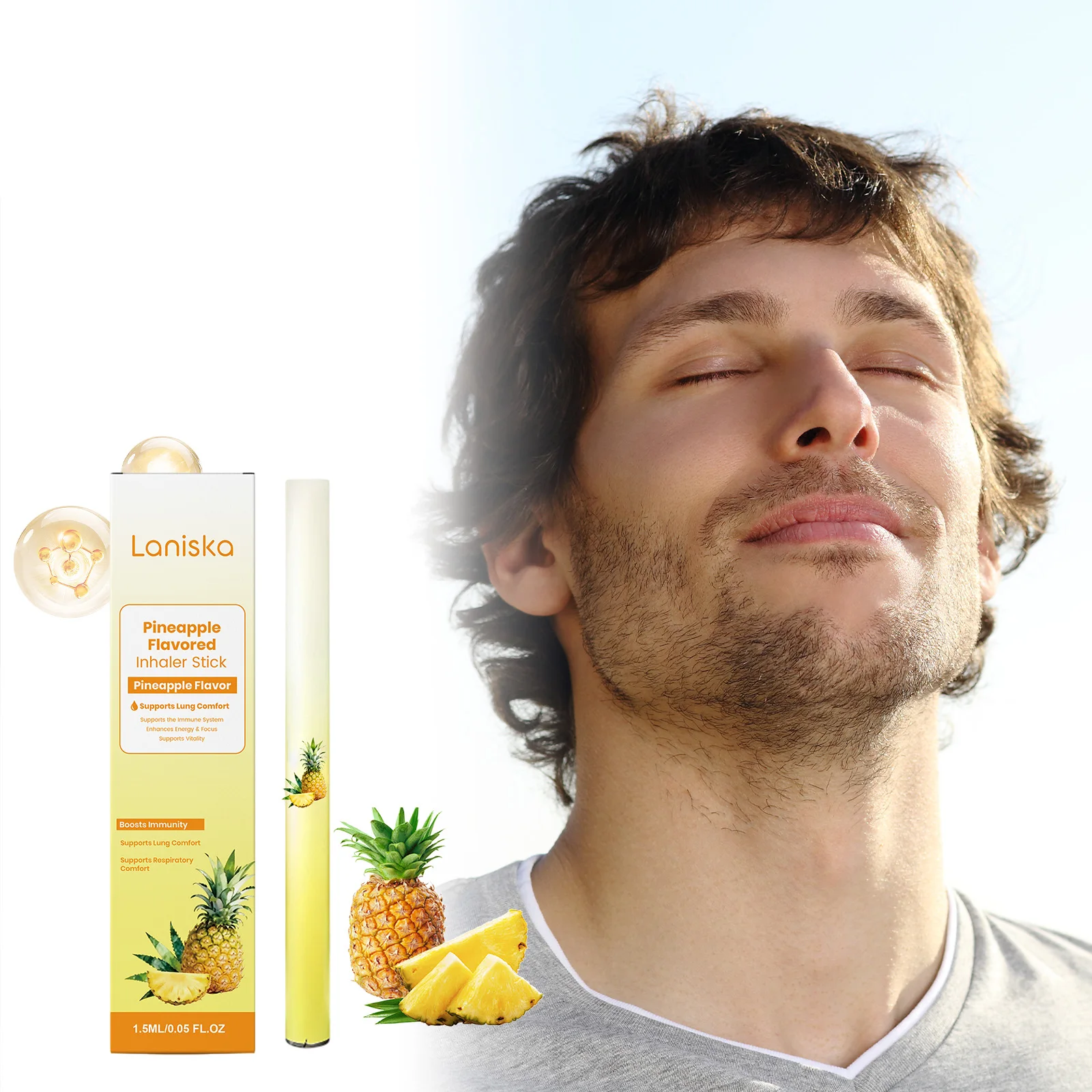 Aromatherapy Diffusion Pen Relaxing Senses Clear Breathing Relief Fatigue Stress Refresh Deep Nourishing Daily Wellness Support