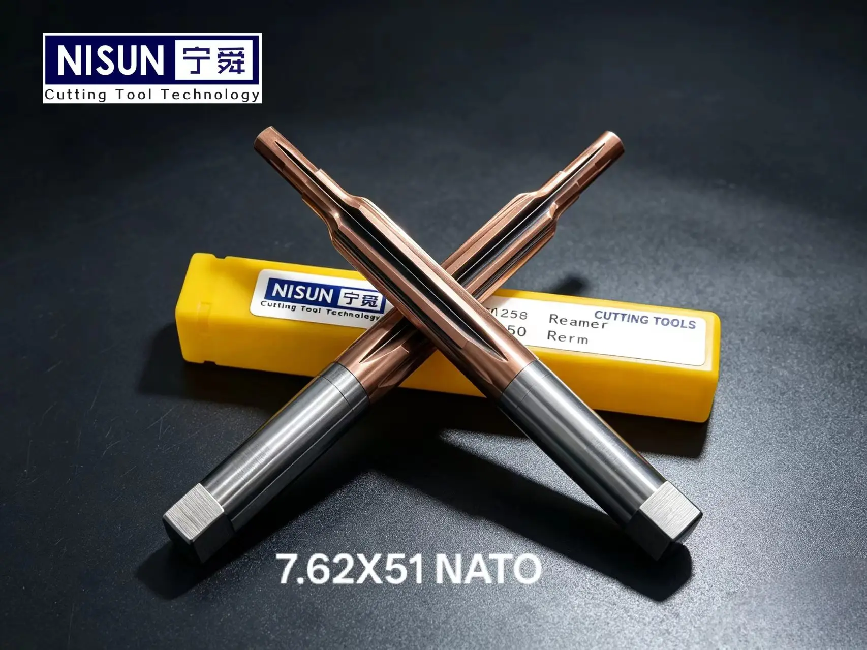 7.62X51 NATO SAAMI Chamber Reamer Solid Carbide Tungsten Steel